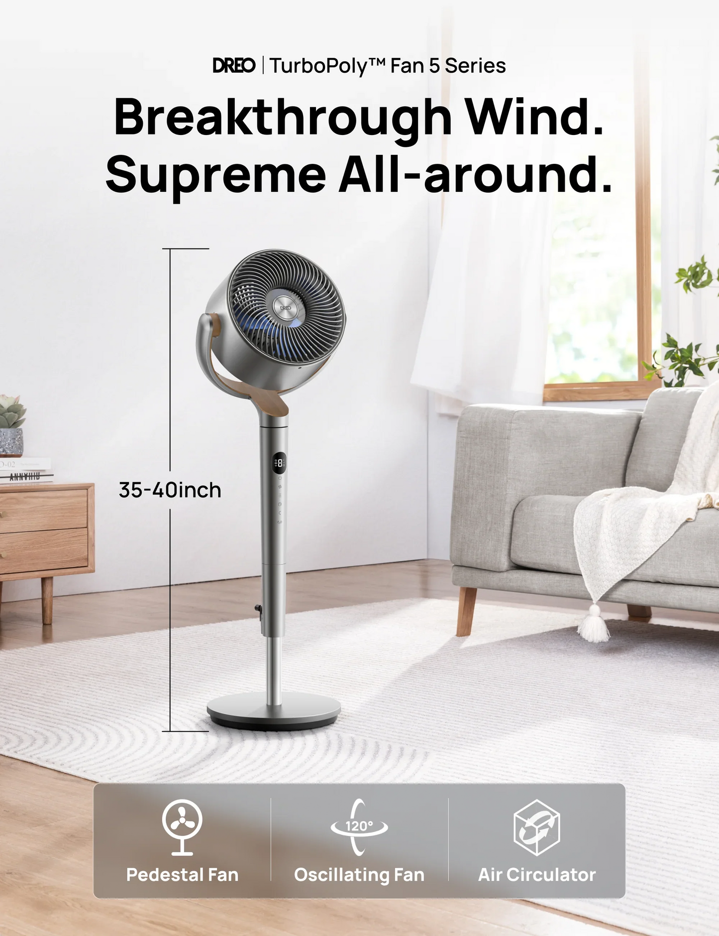 TurboPoly™ Fan 502S - DREO